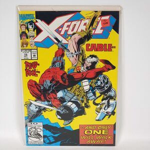 X-Force #15 Vol 1 Nicieza, Capullo Cable v Deadpool | VG+ B&B Marvel Comics 1992